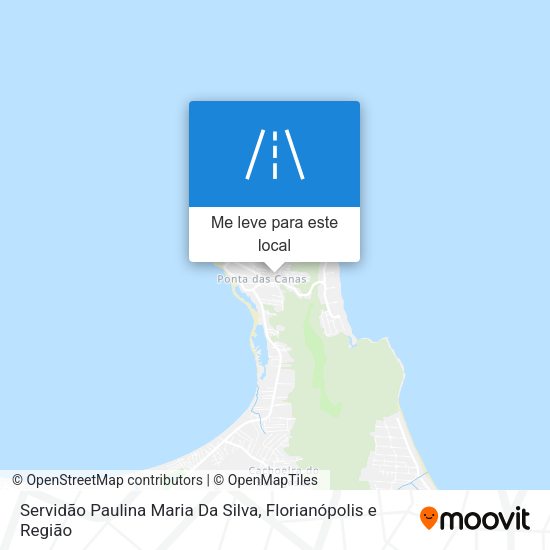 Servidão Paulina Maria Da Silva mapa