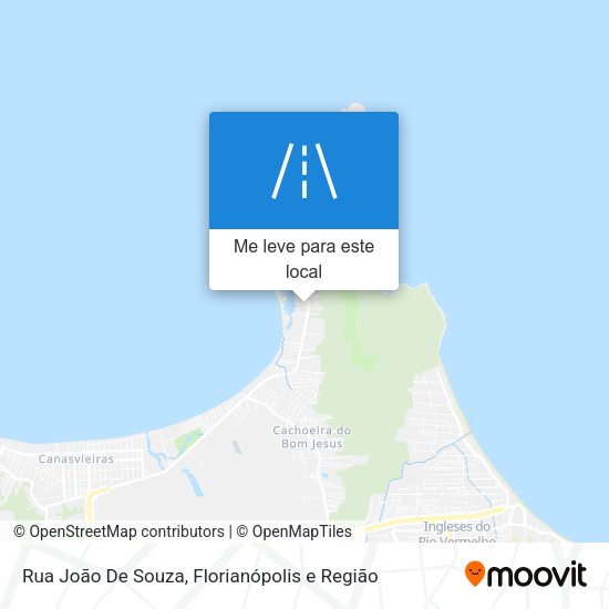 Rua João De Souza mapa