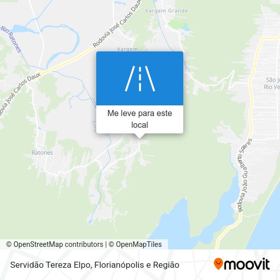 Servidão Tereza Elpo mapa