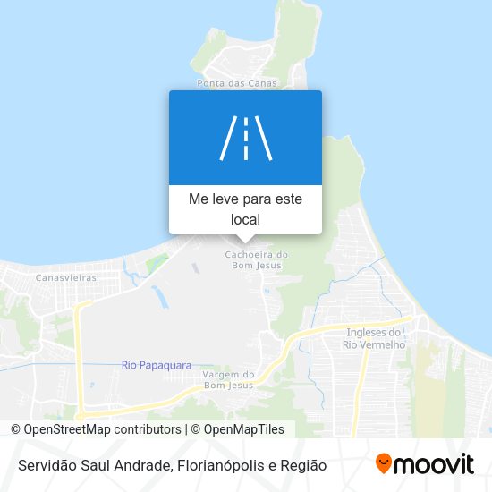 Servidão Saul Andrade mapa