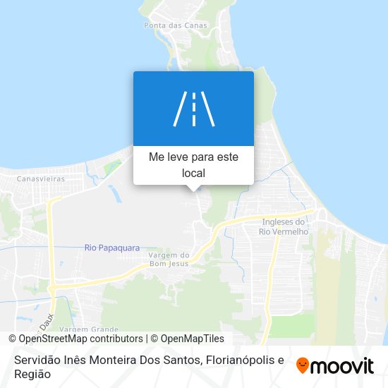 Servidão Inês Monteira Dos Santos mapa
