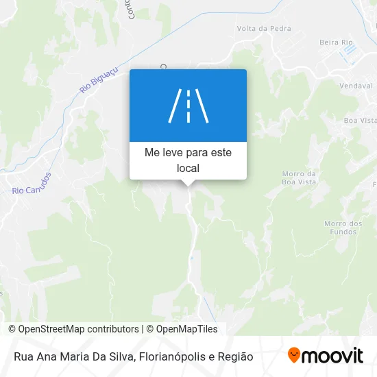 Rua Ana Maria Da Silva mapa
