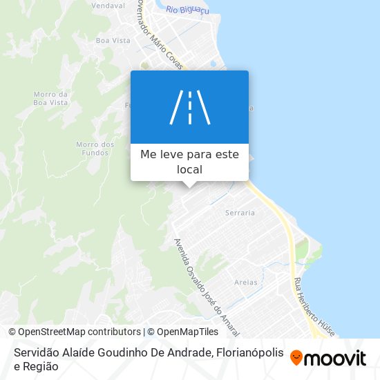 Servidão Alaíde Goudinho De Andrade mapa