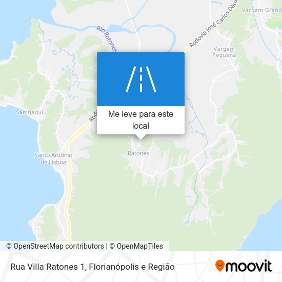 Rua Villa Ratones 1 mapa