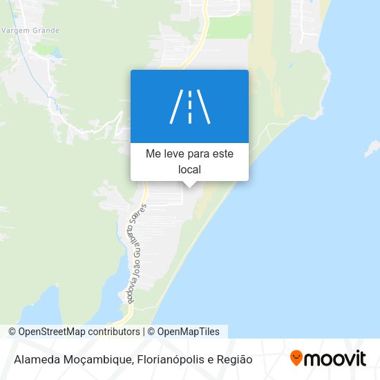 Alameda Moçambique mapa
