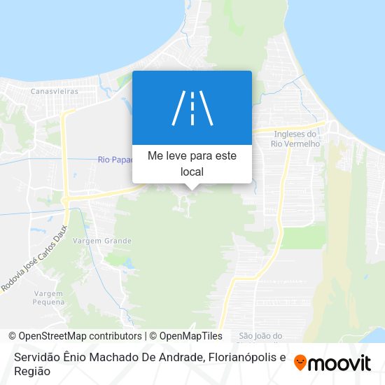 Servidão Ênio Machado De Andrade mapa