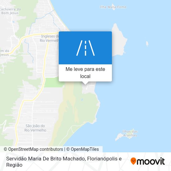 Servidão Maria De Brito Machado mapa