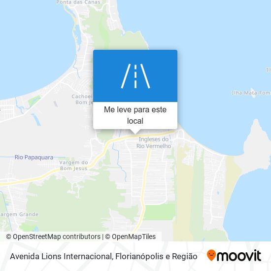 Avenida Lions Internacional mapa