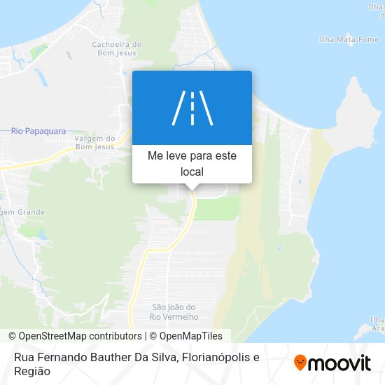 Rua Fernando Bauther Da Silva mapa
