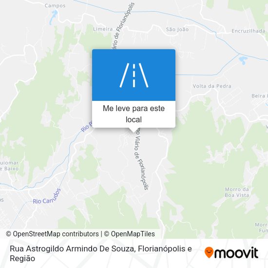 Rua Astrogildo Armindo De Souza mapa