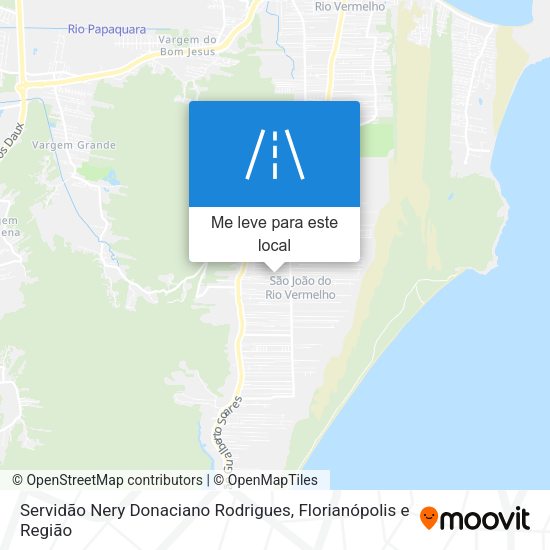 Servidão Nery Donaciano Rodrigues mapa