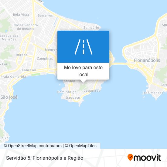 Servidão 5 mapa