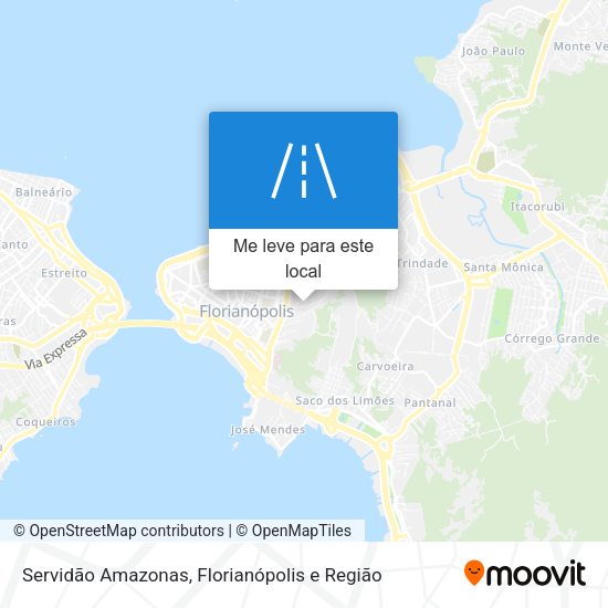 Servidão Amazonas mapa