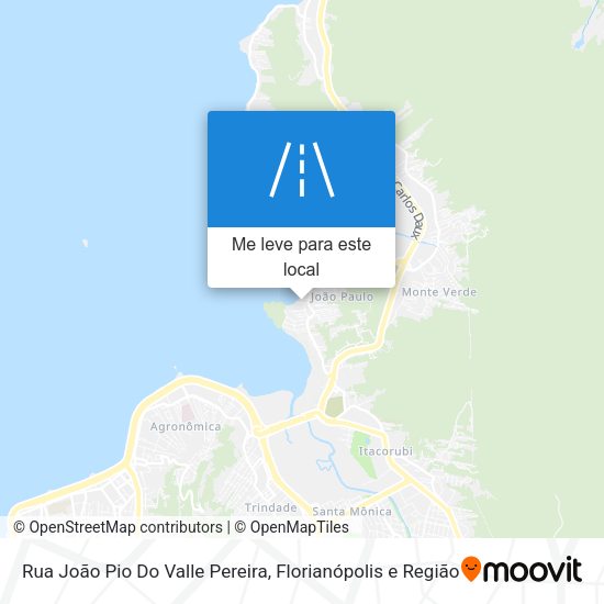 Rua João Pio Do Valle Pereira mapa
