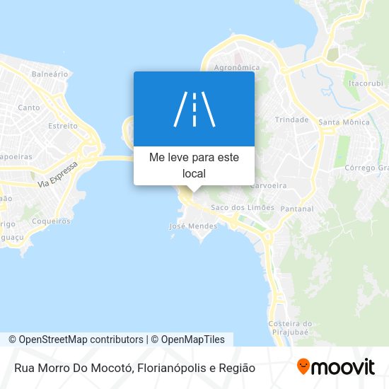 Rua Morro Do Mocotó mapa