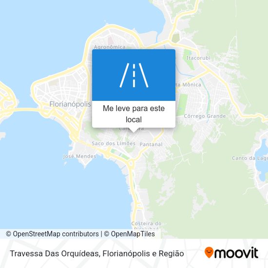 Travessa Das Orquídeas mapa