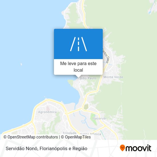 Servidão Nonô mapa