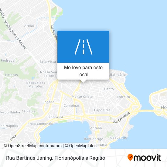 Rua Bertinus Janing mapa