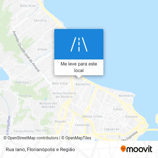 Rua Iano mapa