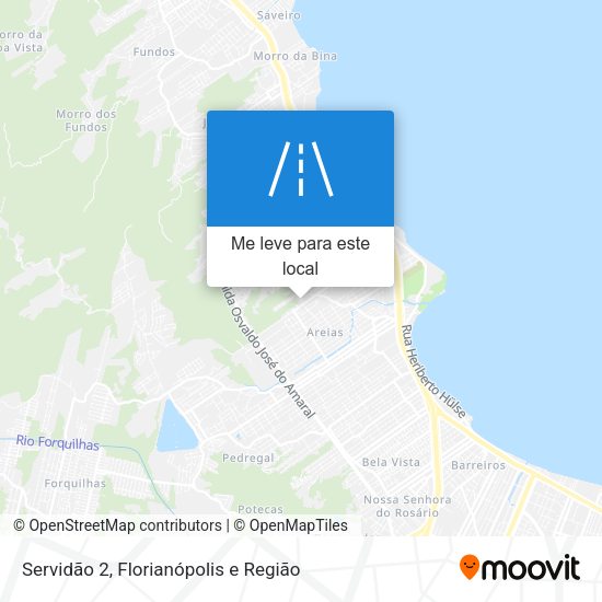 Servidão 2 mapa