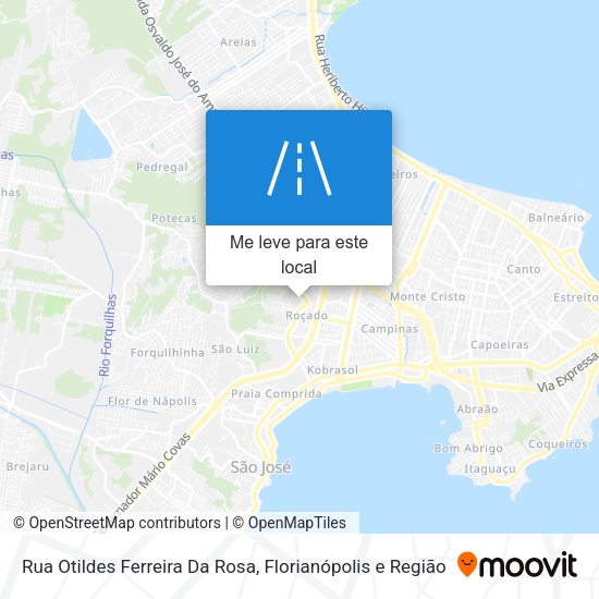 Rua Otildes Ferreira Da Rosa mapa