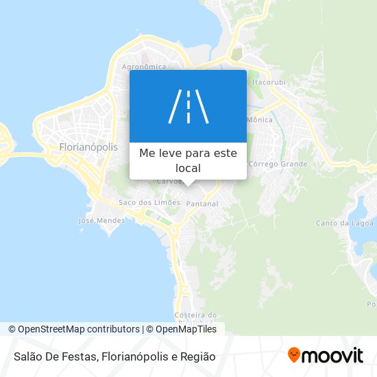 Salão De Festas mapa