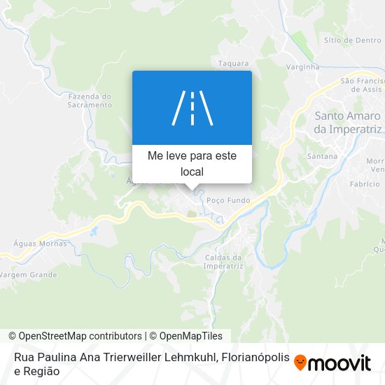Rua Paulina Ana Trierweiller Lehmkuhl mapa