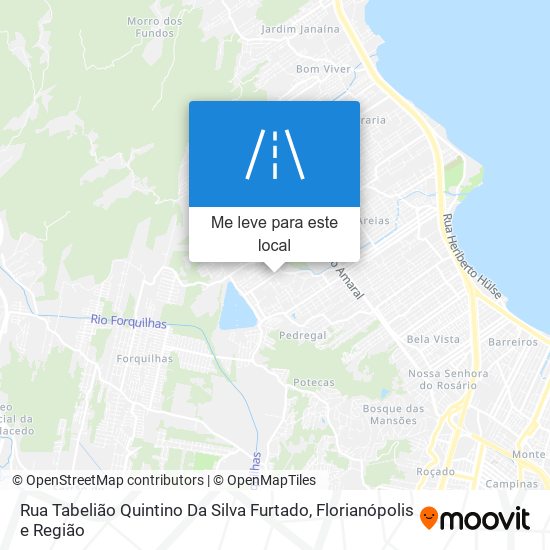 Rua Tabelião Quintino Da Silva Furtado mapa