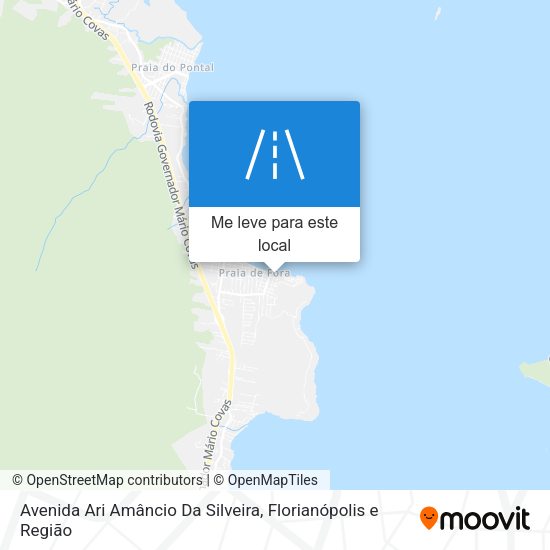 Avenida Ari Amâncio Da Silveira mapa