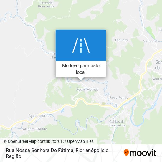 Rua Nossa Senhora De Fátima mapa