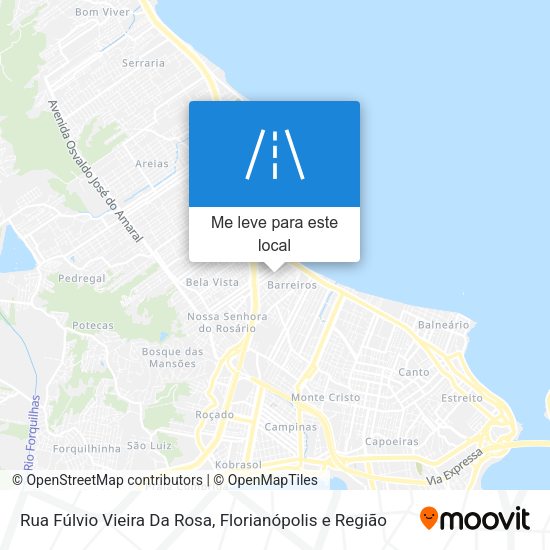 Rua Fúlvio Vieira Da Rosa mapa