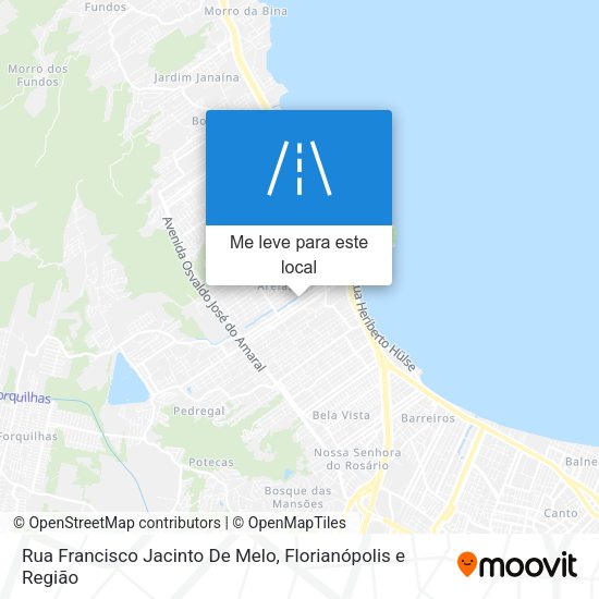 Rua Francisco Jacinto De Melo mapa