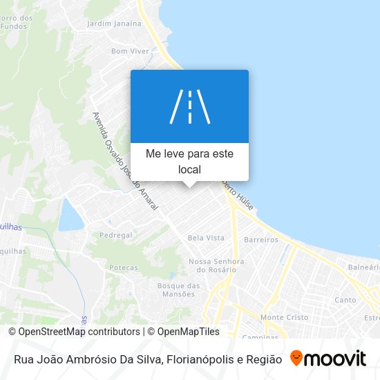 Rua João Ambrósio Da Silva mapa