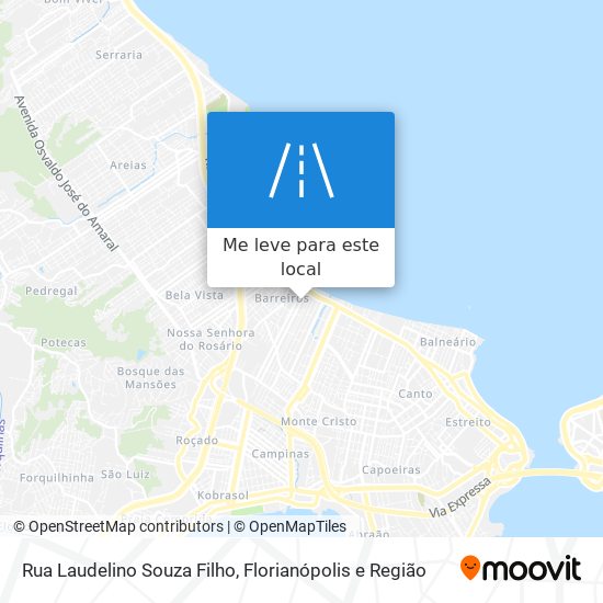 Rua Laudelino Souza Filho mapa