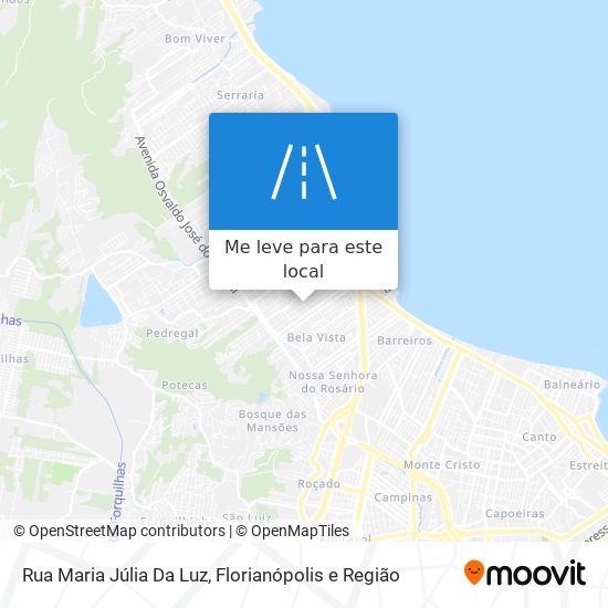 Rua Maria Júlia Da Luz mapa