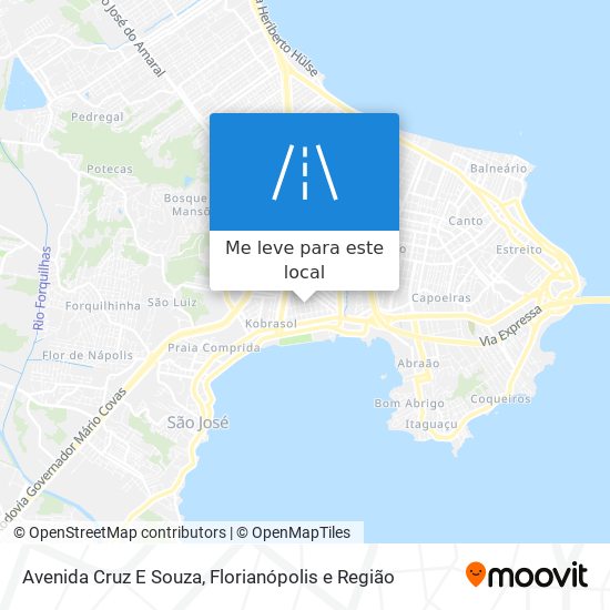 Avenida Cruz E Souza mapa