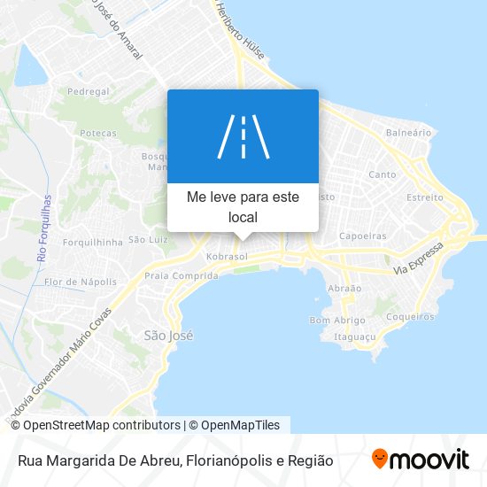 Rua Margarida De Abreu mapa