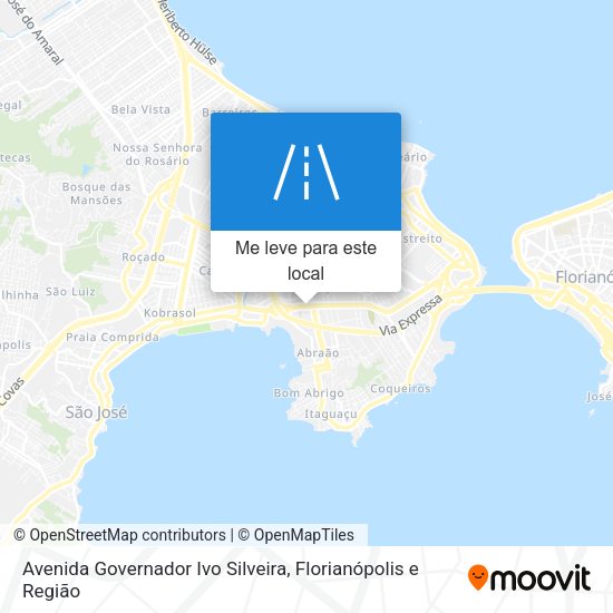 Avenida Governador Ivo Silveira mapa