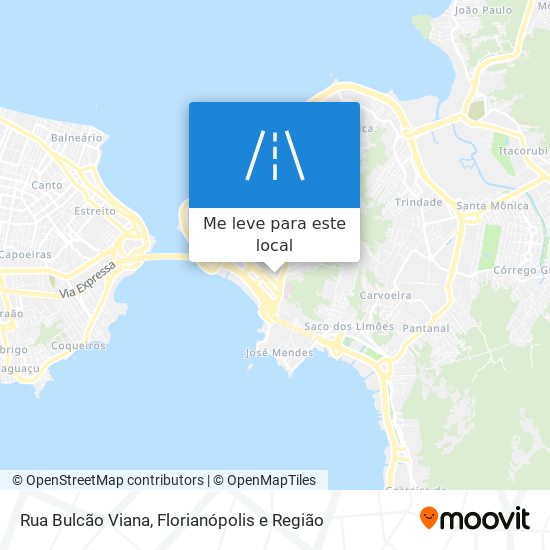 Rua Bulcão Viana mapa