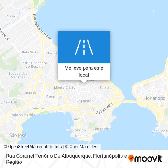 Rua Coronel Tenório De Albuquerque mapa