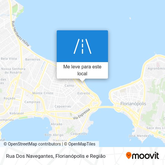 Rua Dos Navegantes mapa