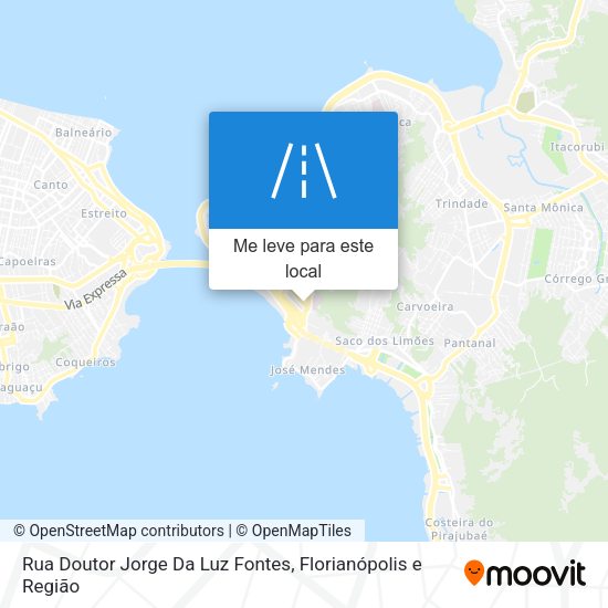 Rua Doutor Jorge Da Luz Fontes mapa