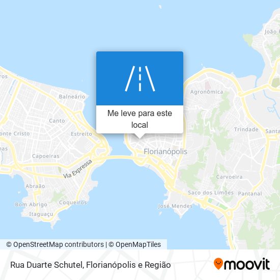 Rua Duarte Schutel mapa