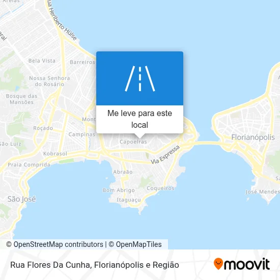 Rua Flores Da Cunha mapa
