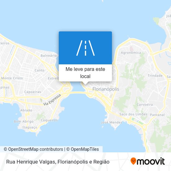 Rua Henrique Valgas mapa
