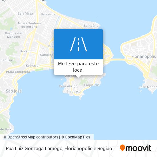 Rua Luiz Gonzaga Lamego mapa