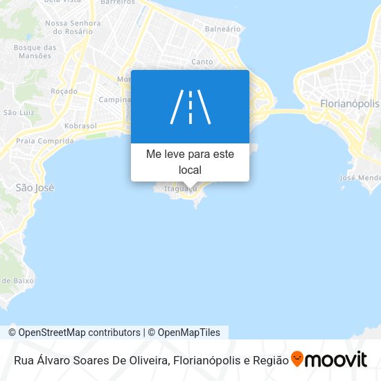 Rua Álvaro Soares De Oliveira mapa