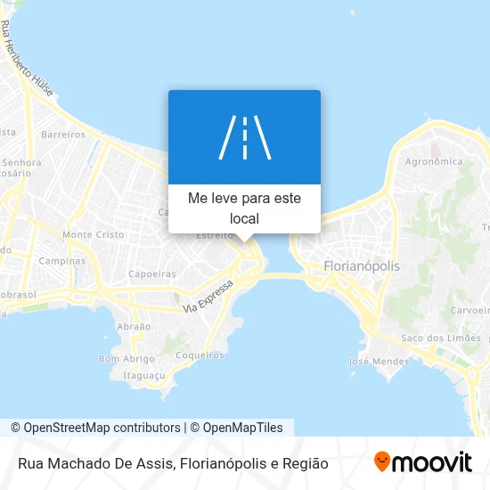 Rua Machado De Assis mapa