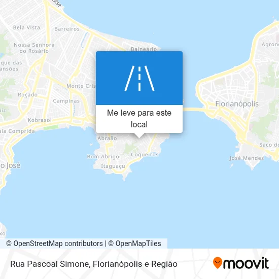 Rua Pascoal Simone mapa