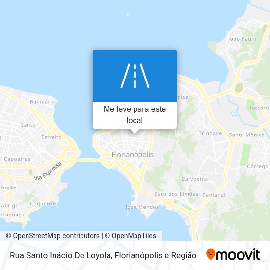 Rua Santo Inácio De Loyola mapa
